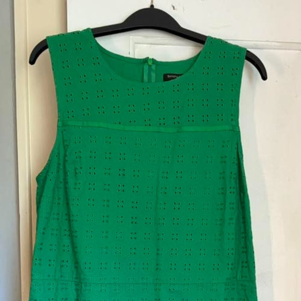 Brand New Sleeveless Eyelet Dress